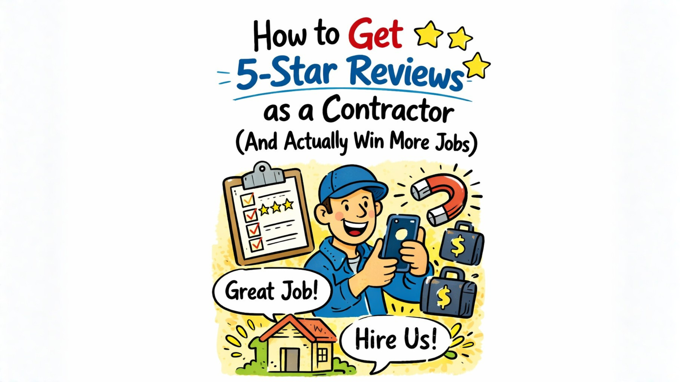 How to Get 5-Star Reviews as a Contractor