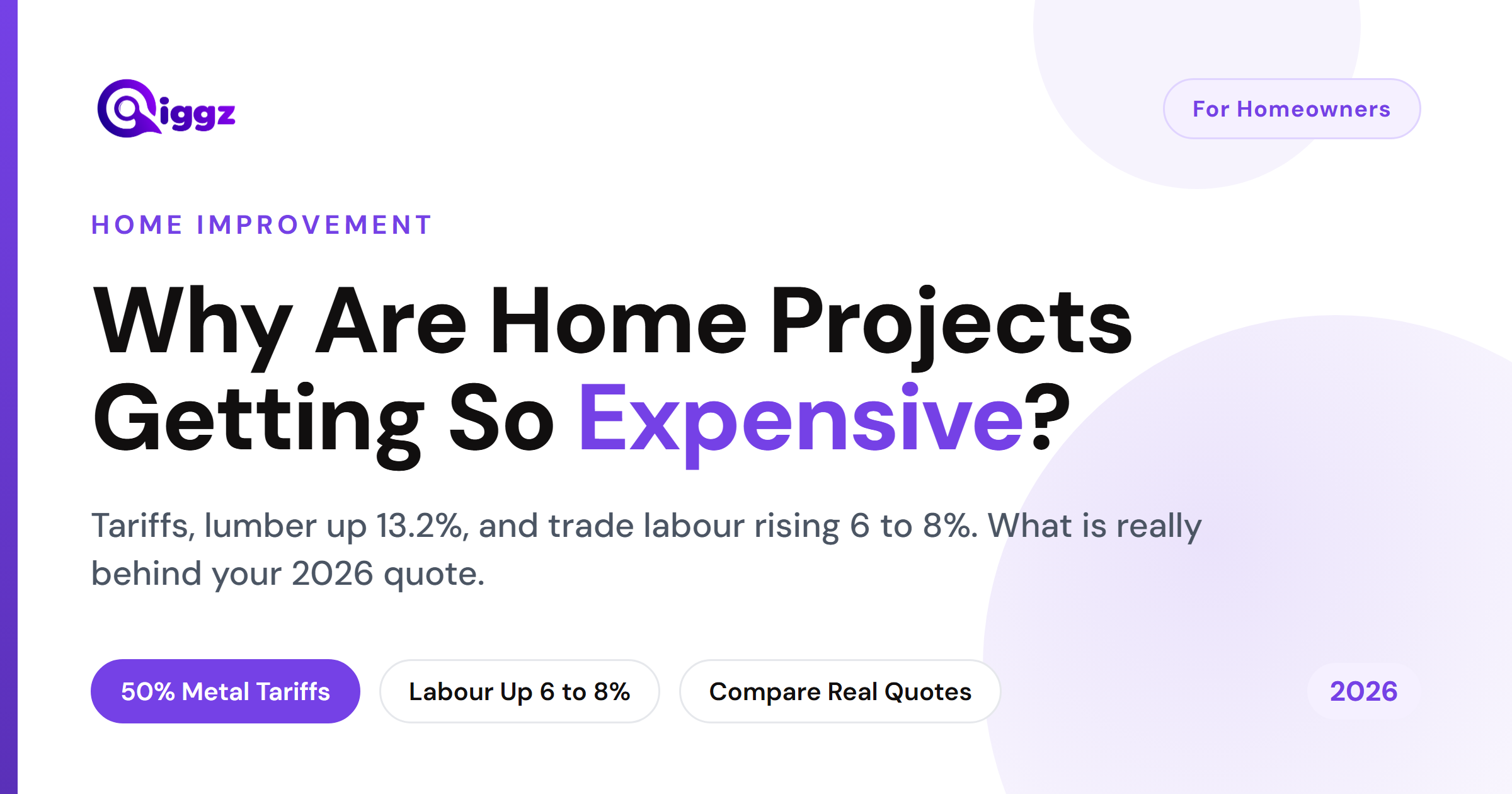 Why Are Home Projects Getting So Expensive?