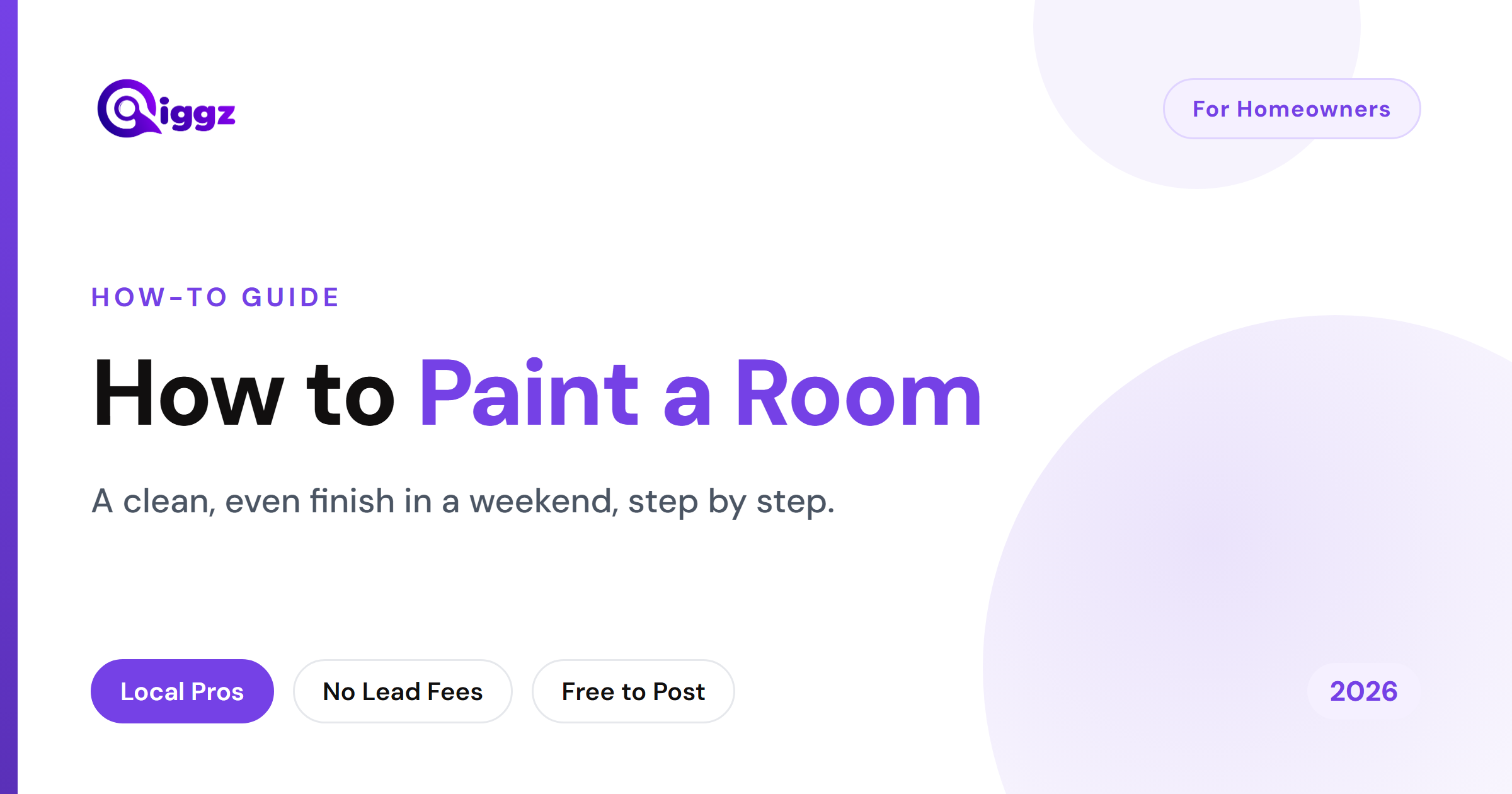 How to Paint a Room (Step by Step) (2026 Guide)