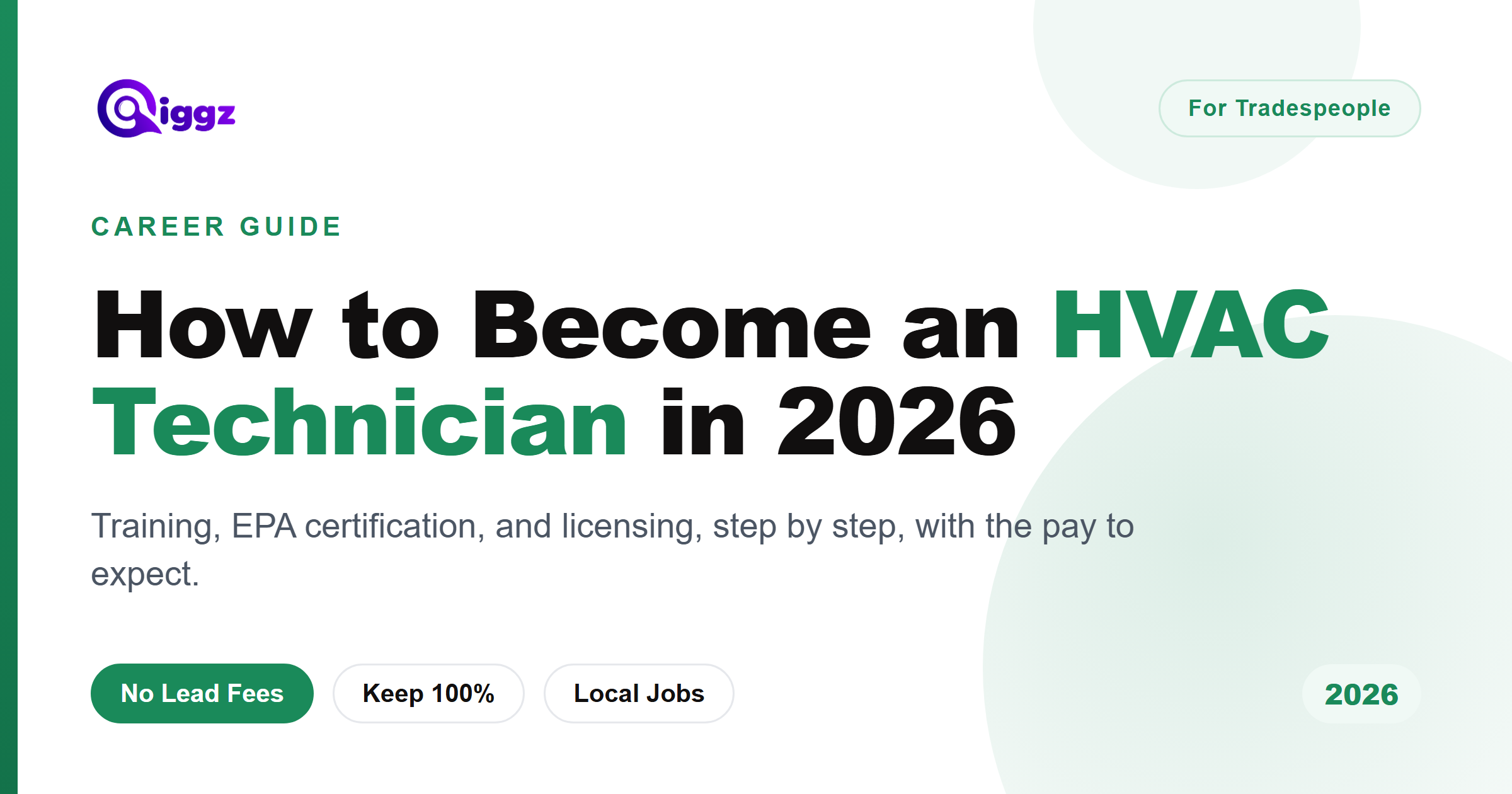 How to Become an HVAC Technician in 2026 (Step by Step)