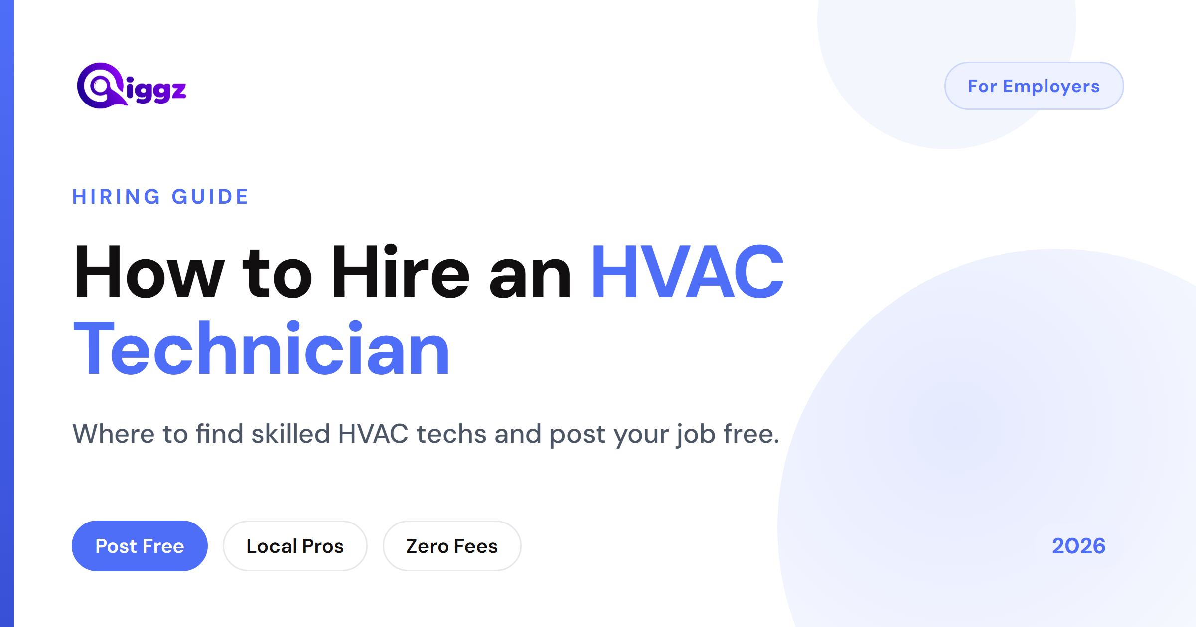 How to Hire an HVAC Technician for Your Business (2026 Guide)