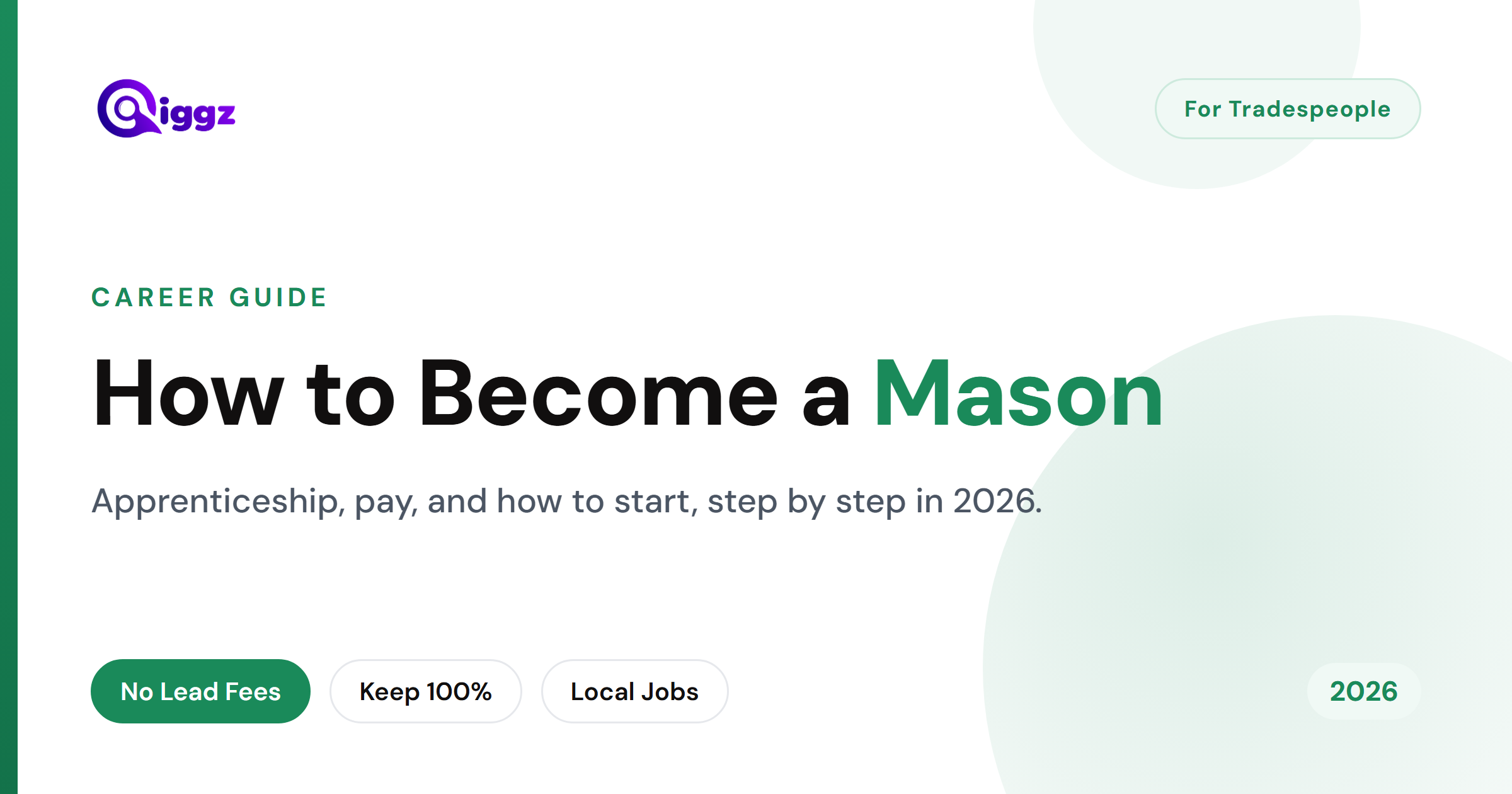 How to Become a Mason in 2026 (Step by Step)