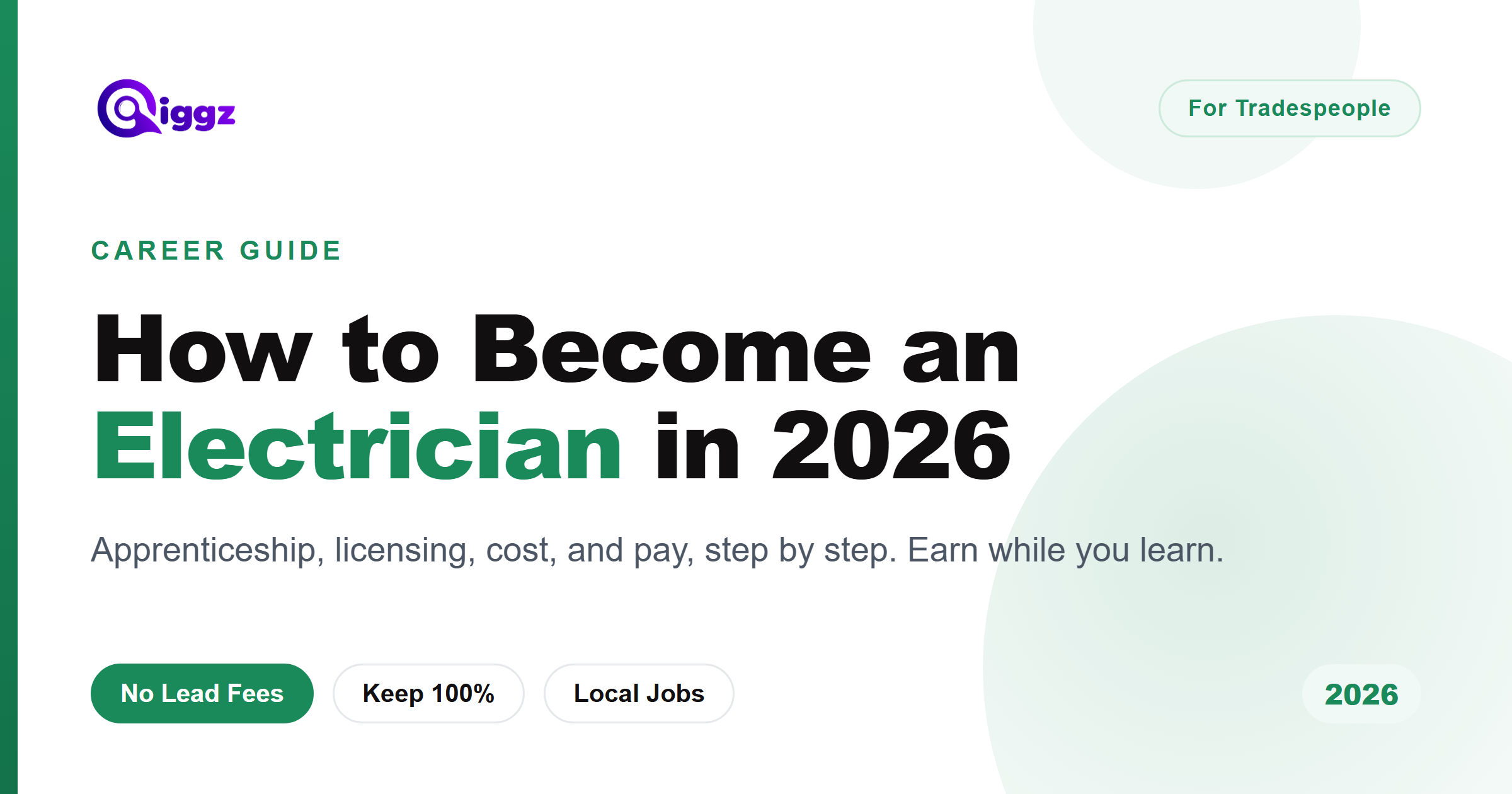 How to Become an Electrician in 2026 (Step by Step)
